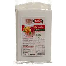 GRAZIANO PASTA DI ZUCCHERO BIANCA KG. 1 SENZA GLUTINE