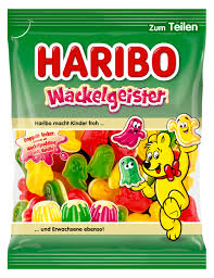 HARIBO CARAMELLE FANTASMINI DOPPIO RIPIENO GR. 160