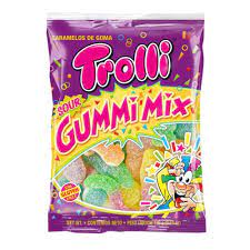 TROLLI FUNIVERSE SOUR MIX SENZA GLUTINE GR. 100