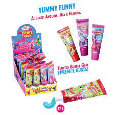 JOYGUM YUMI FUNNY BUBBLE GUM TUBETTO