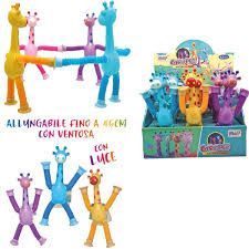 JOYGUM RAFFA GIRAFFA CON LUCI ESTENSIBILE E CARAMELLE