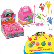 JOYGUM MANINA GOLOSINA GUMMY & TOY (5 GEL CANDY + FISCHIETTO) IN BOX CARTONE GR. 50
