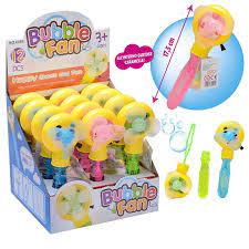 JOHNNYBEE FUN BUBBLE STICK VENTILATORE CON BOLLE