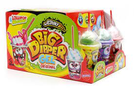 JOHNNYBEE BIG DIPPER GEL ORIGINAL LOLLIPOP & GEL CANDY GR. 50