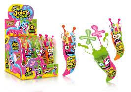 JOHNNYBEE JUICY WORMS SQUEEZE CANDY GR. 58