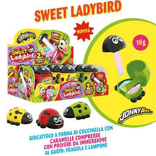 JOHNNYBEE SWEET LADYBIRD CANDY STICK GR. 10