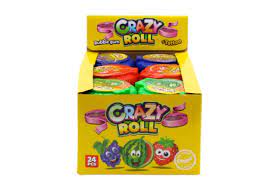 JOYGUM CRAZY ROLL BUBBLE GUM VARI GUSTI