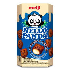 MEIJI HELLO PANDA BISCUIT FILLED MILK FLAVOURED CREAM GR. 42