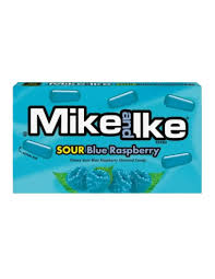MIKE & IKE SOUR BLUE RASPBERRY GR. 22 SENZA GLUTINE E GRASSI