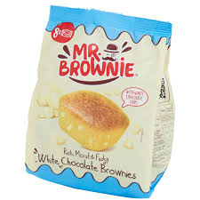 MR BROWNIE GALACTIC BROWNIE CIOCCOLATO BIANCO CON CHIPS PZ. 8 GR. 200