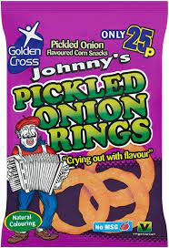 JOHNNY'S PICKLED ONION RINGS GR. 22