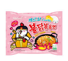 SAMYANG BULDAK HOT CHICKEN & CARBONARA FLAVOUR GR. 140