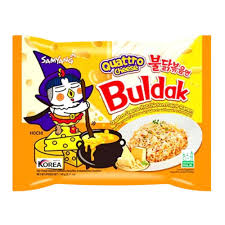 SAMYANG BULDAK QUATTRO CHEESE HOT CHICKEN FLAVOUR RAMEN GR. 140