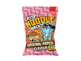 SNAXS CO CRISPY NOODLE SNACKS ORIGINAL RAMEN FLAVOUR GR.60