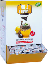 STELLA CARAMELLA MIELE LIMONE SENZA GLUTINE SENZA ZUCCHERI AGGIUNTI