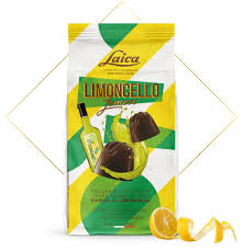 LAICA PRALINE CIOCCOLATO EXTRA FONDENTE RIPIENO LIMONCELLO GR. 90
