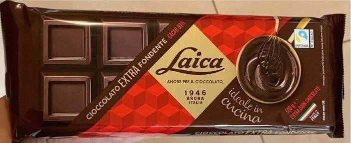 LAICA CIOCCOLATO EXTRA FONDENTE GR. 100