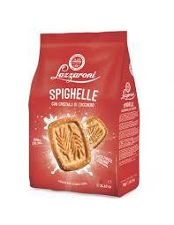 LAZZARONI BISCOTTI SPIGHELLE CON CRISTALLI ZUCCHERO GR. 300