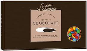 MAXTRIS CONFETTI MINI LENTI COLORATE CIOCCOLATO LATTE KG 1