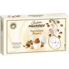 MAXTRIS CIOCOMANDORLA NOCCIOLATO BIANCO KG.1