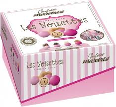 MAXTRIS CONFETTI LES NOISETTES SFUMATO ROSA GR. 500 SINGOLARMENTE INCARTATI