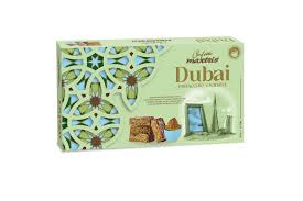 MAXTRIS CONFETTI CIOCOMANDORLA DUBAI PISTACCHIO & KADAYIF CELESTE GR. 500