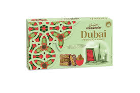 MAXTRIS CONFETTI CIOCOMANDORLA DUBAI PISTACCHIO & KADAYIF ROSSO GR. 500