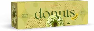 MAXTRIS DONUTS PISTACCHIO GLASSATO CON CODETTE PZ. GR. 210 SENZA GLUTINE