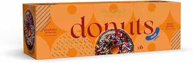 MAXTRIS DONUTS CACAO GLASSATO CON CODETTE PZ. GR. 210 SENZA GLUTINE