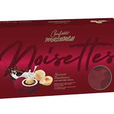 MAXTRIS CONFETTI NOISETTES NUANCE BORDEAUX CON NOCCIOLA INTERA KG. 1