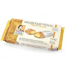 MATILDE VICENZI MINISNACK CREMA PASTICCERA GR. 125