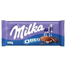 MILKA TAVOLETTA OREO PEZZETTI GR. 100