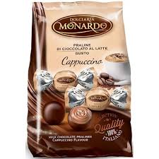 MONARDO PRALINE AL CIOCCOLATO AL LATTE GUSTO CAPPUCCINO GR. 100