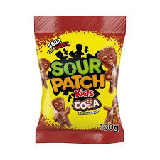 MONDELEZ SOUR PATCH KIDS COLA FLAVOUR SWEETS GR. 130