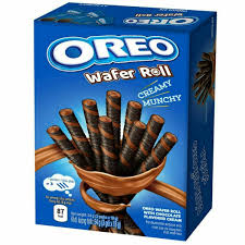 OREO WAFER ROLL CHOCOLATE CREAMY MUNCHY