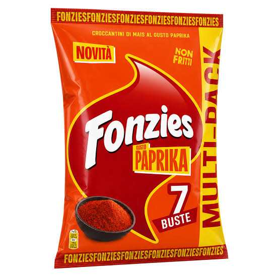 MONDELEZ FONZIES MULTIPACK 7 BUSTE GUSTO PAPRIKA GR.164,5