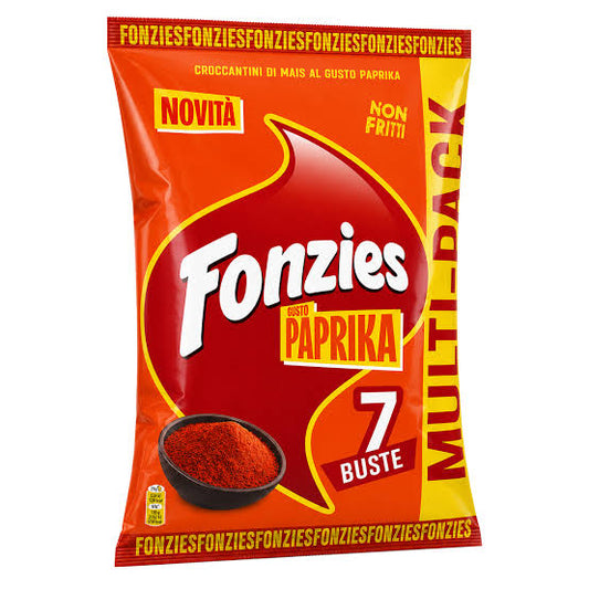 MONDELEZ FONZIES MULTIPACK 7 BUSTE GUSTO PAPRIKA GR.164,5