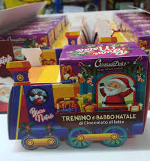 CRISTIAN DOLCI TRENINO DI BABBO NATALE CIOCCOLATTO AL LATTE GR. 70 SENZA GLUTINE