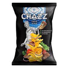 CHAZZ PATATINE KETTLE CHIPS GREEK KEBAB GR. 90