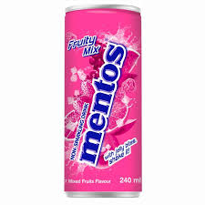 MENTOS FRUITY MIX CON JELLY BITES ML. 240