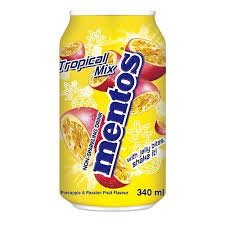 MENTOS TROPICAL MIX CON JELLY BITES ML. 340
