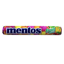 PERFETTI MENTOS CHEWY DRAGEES 14 FLAVOUR