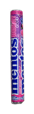 PERFETTI MENTOS  FEELING BERRY GOOD CHEWY DRAGEES GR. 37,5 VEGANE