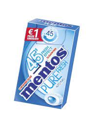 PERFETTI MENTOS PURE FRESH AZZURRO