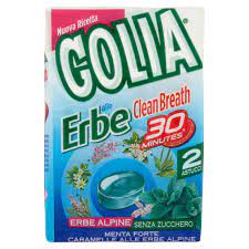 PERFETTI GOLIA ERBE ALPINE CLEAN BREATH 30 MINUTI SENZA ZUCCHERO