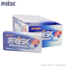 FRISK BOX 50 MINTS CLEAN BREATH SENZA ZUCCHERO