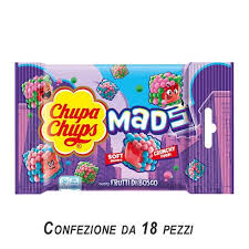 PERFETTI CHUPA CHUPS  MADS SOFT CRUNCHY GUSTO FRUTTI BOSCO GR. 45