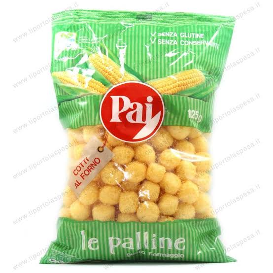 PAI PALLINE DI MAIS AL GUSTO FORMAGGIO SENZA GLUTINE GR. 125