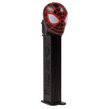 PEZ DISPENCER SERIE BLACK SPIDERMAN