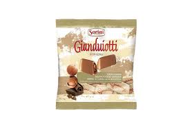 SORINI GIANDUIOTTI ALLE NOCCIOLE RIPIENI DI CREMA ALLE NOCCIOLE GR. 90